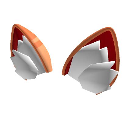 Orange Tabby Cat Ears Roblox Item Rolimon S