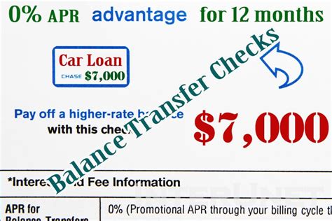 0% APR Balance Transfer Checks from Chase Freedom credit card | interunet