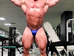 Hot Bearded Musclebeast Naked Flex N Wankk ThisVid