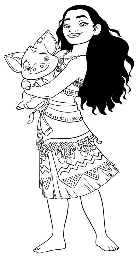 Dibujos De Moana Para Colorear E Imprimir Kampions The Best Porn Website