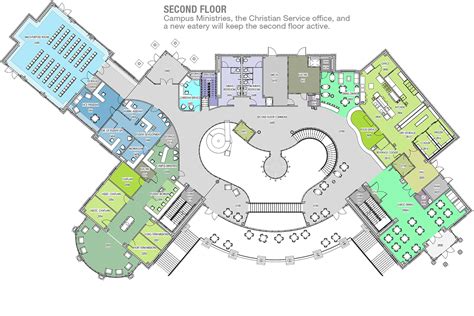 University Floor Plan Design