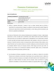 Act Docx Finanzas Corporativas Unidad Riesgo Rendimiento Costo