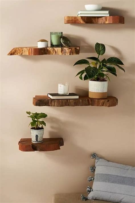 Modern Wall Shelf Designs For The Bedroom And Living Room