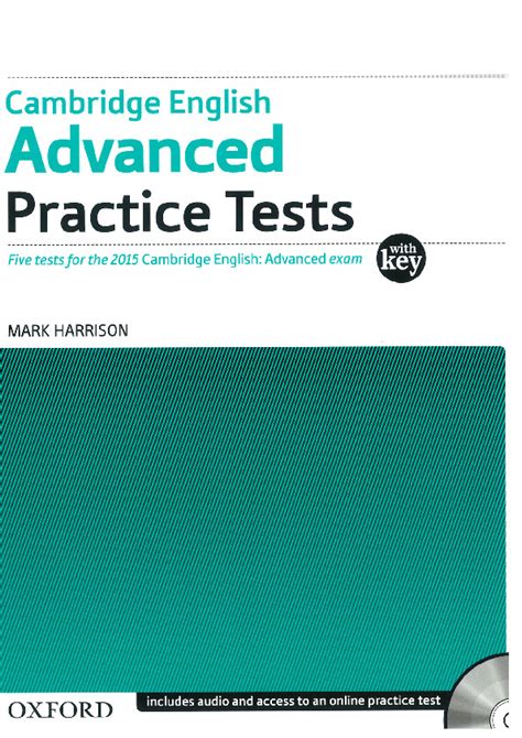 Cae Practice Test With Key Pdf Pdfcoffee