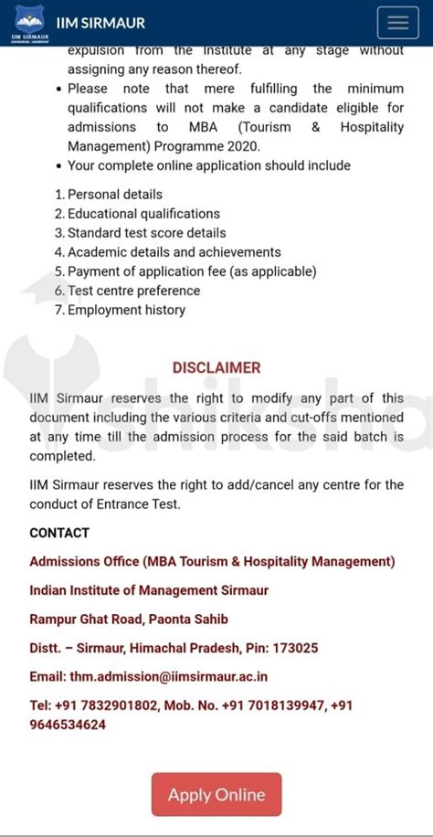 IIM Sirmaur Admission 2023 Open Fees Dates Application Form