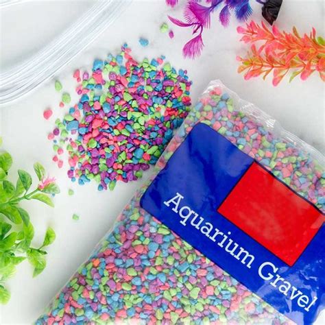 Yellow Aquarium Gravel/Fish Tank Gravel Environmental Protection Decoration Colored Gravels ...