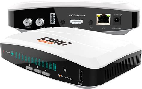 Receptor Azamerica King Gx Pro K Ultra Hd Wi Fi Acm Portosat Receptores