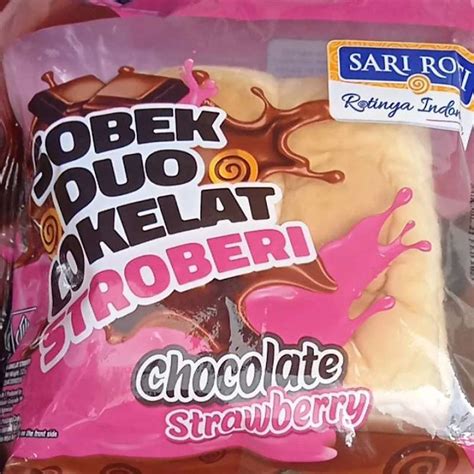 Jual Sari Roti Duo Sobek Cokelat Strawberry Di Seller Sari Roti Medan