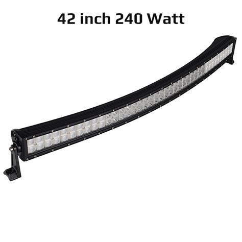 22 32 42 50 52 inch Curved Led Light Bar for Trucks Off Road Jeep ...