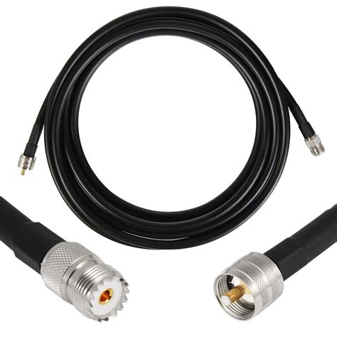 Buy Ft Pl Uhf Male To So Female Coax Cable Ohm Wizace