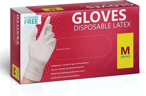 Safeguard Latex Powder Free Gloves Small 100 Count Pack Of 1 Health And Household