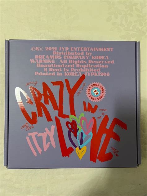 Wts Itzy Crazy In Love Album Unsealed Hobbies Toys Memorabilia