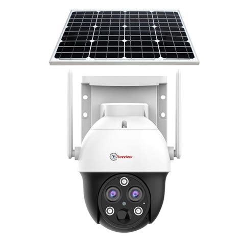 Buy Trueview 4G Sim 3Mp Duel Lens Solar Powered Security Camera With