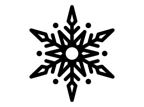 Snowflake Svg Snowflake Silhouette Winter Clip Art Christmas Snowflake Black Snowflake Cut File