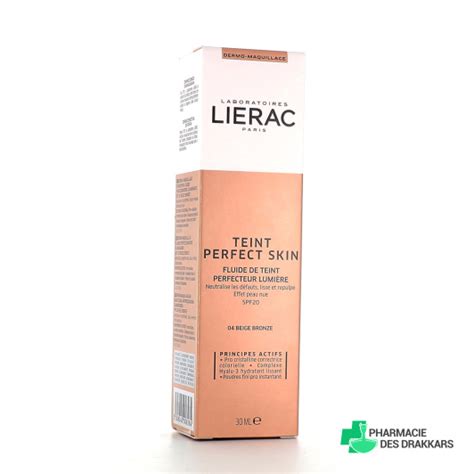 Fluide de teint Perfecteur de Lumière Teint Perfect Skin Lierac