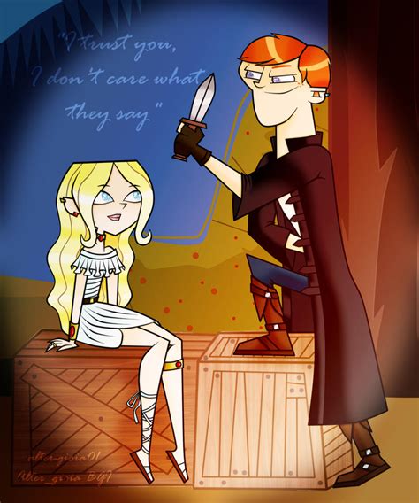 I Trust You Total Drama Dawn And Scott By Alter Gioia01 On Deviantart