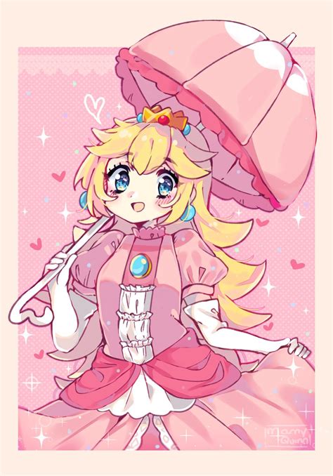 Pin By 🌸blossom 🌸 On ピーチ姫 Mario Fan Art Princess Peach Super Princess Peach