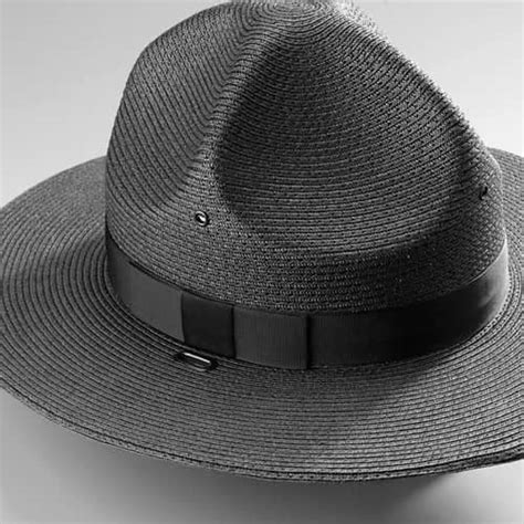 Straw Triple Brim Campaign Hat at Galls