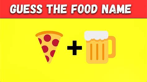 🍹can You Guess The Food Name By Emoji Test Your Knowledge Hard