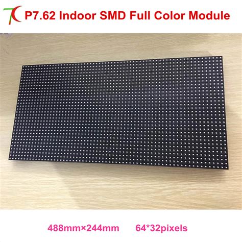 P7 62 Indoor Full Color Rgb Module Dot Matrix Panel SMD Display Led