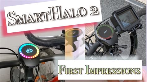 Smarthalo 2 First Impressions And Short Review Smart Biking Device Youtube