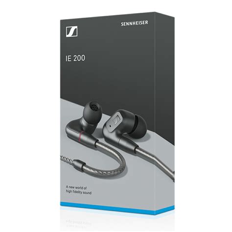 公式ショップ ゼンハイザー公式 Sennheiser 有線イヤホン IE 200 ダイナミック カナル型 高音質 オーディオファイル