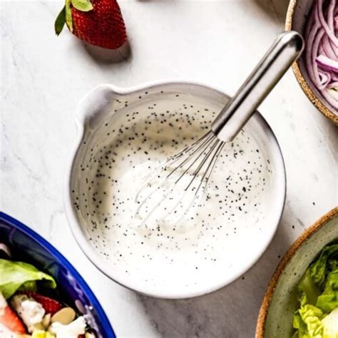 Creamy Poppy Seed Dressing Recipe Healthy Foolproof Living