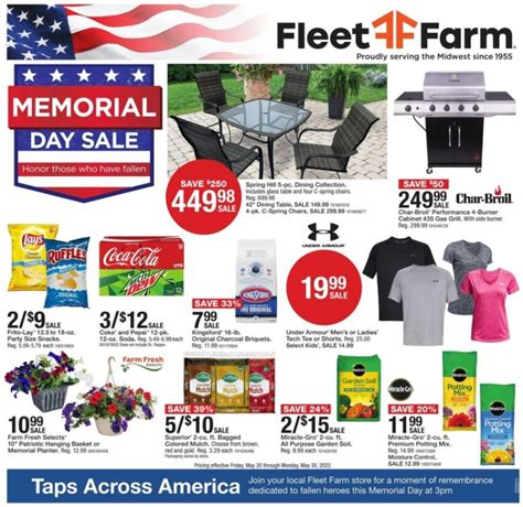 Fleet Farm Memorial Day Ad Deals Blackfriday