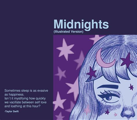 Illustrated Midnights Album Behance