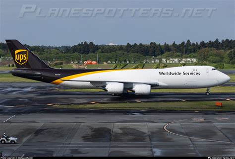 N624UP United Parcel Service UPS Boeing 747 8F Photo By Wolfgang