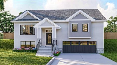 Bedroom Single Story New American Home With Front Porch And Lower