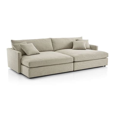 Shop Lounge Ii 2 Piece Double Chaise Sectional Sofa Upholstered In A