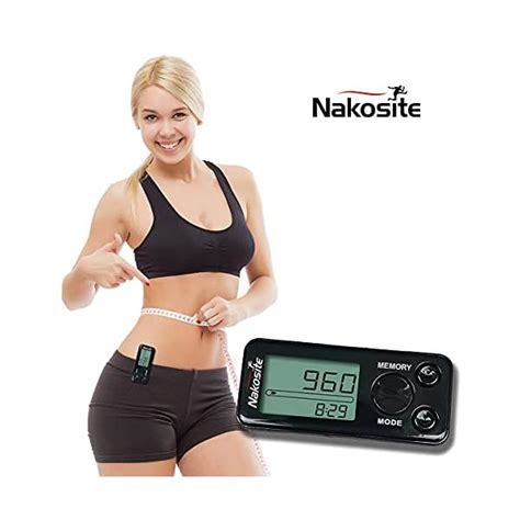 NAKOSITE PEDI2433 NVB Best 3D Pedometer Step Counter Fitness Tracker