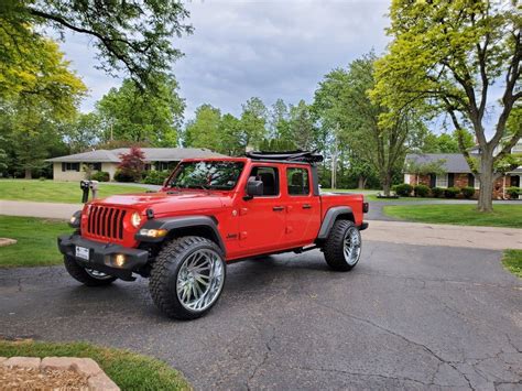 2020 Jeep Gladiator On 24s 35 Inch Tire Jeep Gladiator 35 Inch