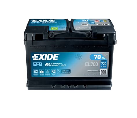 Exide Efb Start Stop Ah A V Evro Bestcarbattery