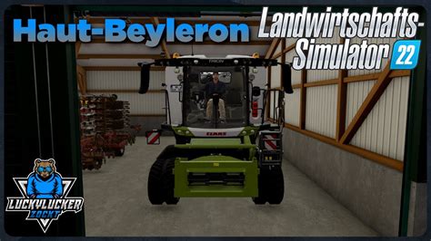 LS22 Haut Beyleron 8 Meine Erste Fahrt Im Claas Trion Let S Play