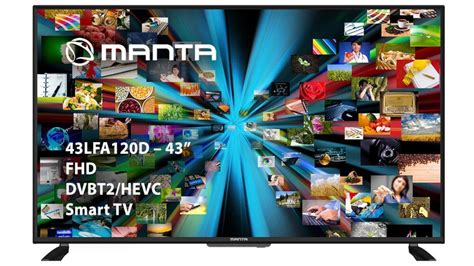 MANTA 43LFA120D 43 LED Android TV Telewizor Niskie Ceny I Opinie W