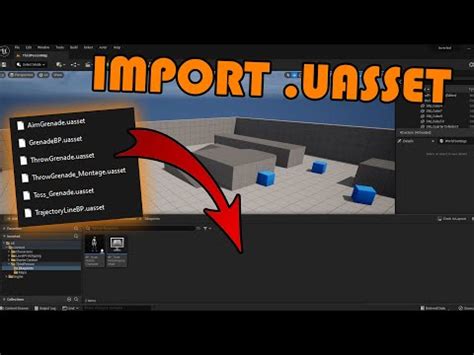 How To Import Uasset Files Into Unreal Engine Tutorial Youtube