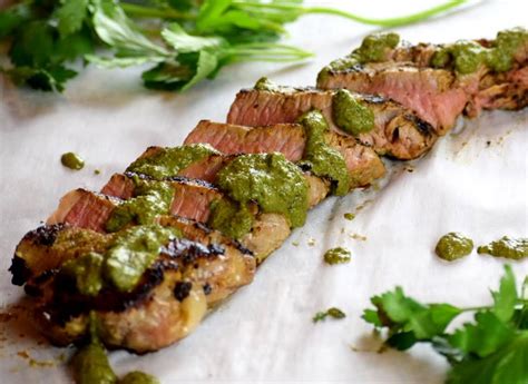 Chimichurri Tri Tip Steak Recipe Yummly Recipe Good Steak Recipes