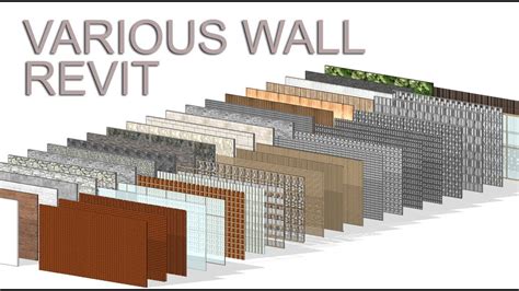 How To Create Concrete Wall In Revit