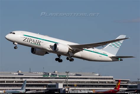 JA822J ZIPAIR Tokyo Boeing 787 8 Dreamliner Photo by Māuruuru ID