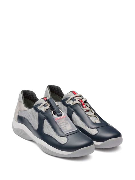 Arriba Imagen Navy Blue Patent Leather Prada Sneakers Abzlocal Mx