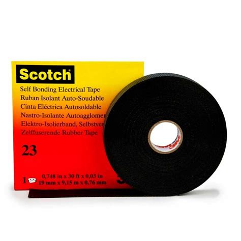 Cinta Autovulcanizante 3M Scotch 23 9 15m X 19mm Negra