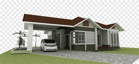 House Bungalow Window Taman Semarak House Building Room Png PNGEgg