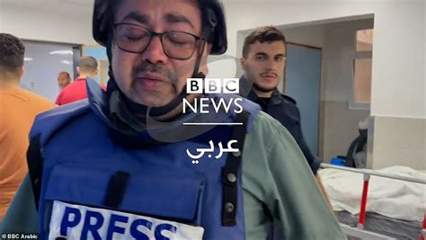 Moment Bbc Reporter Breaks Down In Tears Inside Gaza Hospital This Is