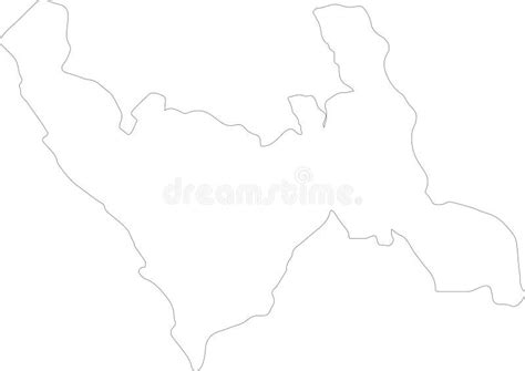 La Libertad Peru Outline Map Stock Vector Illustration Of Symbol