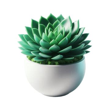 Una Planta En Una Maceta Blanca Con Un Concepto De Clipart Verde PNG