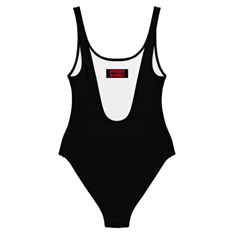 Spider Boobs One-Piece Swimsuit | Murder Apparel