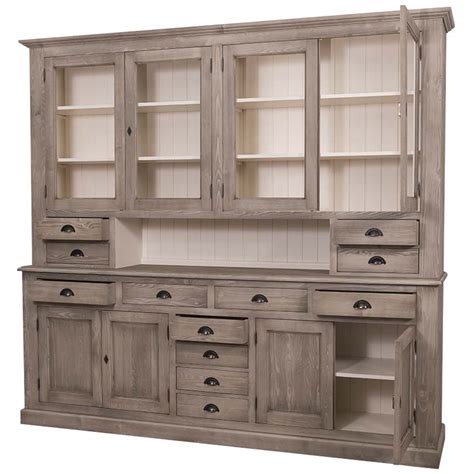 Grand Buffet Vaisselier En Bois Massif Romane X X Cm D P T