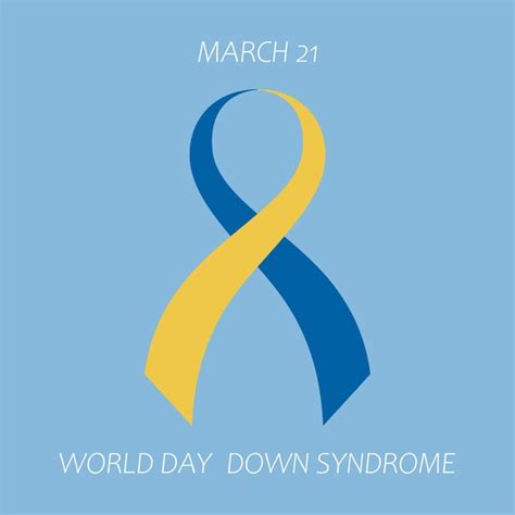 Premium Vector March 21 World Down Syndrome Day Vector